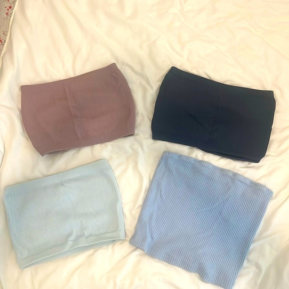 Pack of 4 tube tops!